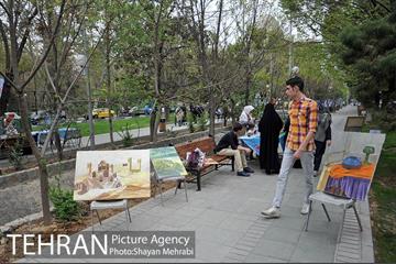 نوروزگاه هنر در پیاده‌راه بلوار کشاورز 9