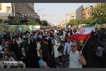 مهمانی ۱۰ کیلومتری عید غدیر در تهران - 1 20