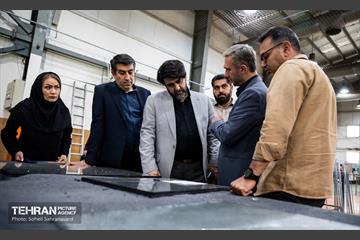 بازدید سخنگوی شهرداری تهران از فعالیت گروه‌های جهادی در منطقه 5