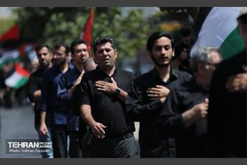 دسته عزاداری دانشگاه امام صادق(ع) در ظهر تاسوعا 42