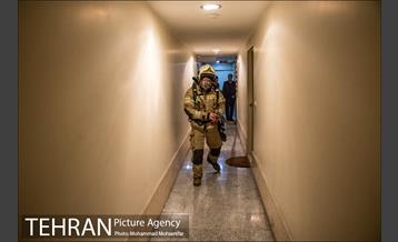 مانور عملیاتی آتشنشانان جنوب تهران 5