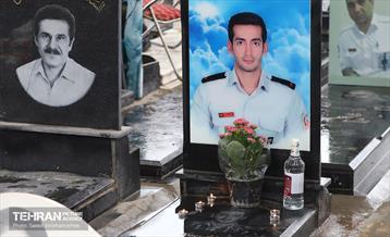 مراسم نهمین سالگرد شهدای آتش نشان حادثه ساختمان پلاسکو 14