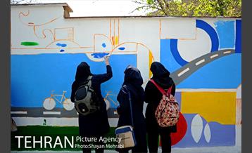 رنگ آمیزی و طراحی جداره شهری در منطقه 7 8