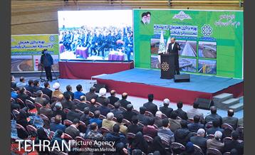 آیین بهره برداری از پل های تقاطع های غیرهمسطح کاروانسراسنگی 1و2 4