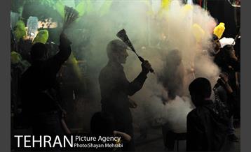 عزاداری شب تاسوعا در خیابان های تهران 6