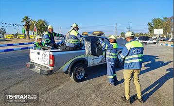 خدمات شهرداری تهران در مرز مهران 29