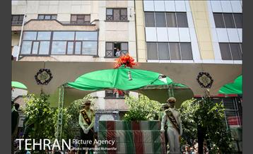 مراسم تشییع پیکرهای مطهر ۱۵۰ شهید تازه‌ تفحص‌ شده دفاع مقدس  - ۲ 20