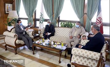 دیدار شهردار تهران با رییس سازمان پدافند غیرعامل 18