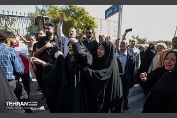 تشییع پیکر جانباز شهید سردار محمدحسین منصوری 16