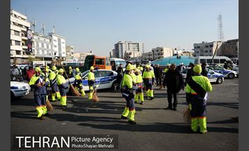 خدمات رسانی شهرداری تهران در آیین تشییع سردار شهید قاسم سلیمانی -2 30