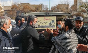 مراسم وداع با شهید سید مرتضی رضا قدیری در حراست شهرداری 17