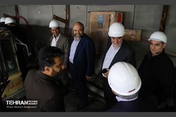 بازدید شهردار و استاندار تهران از سد لار 10