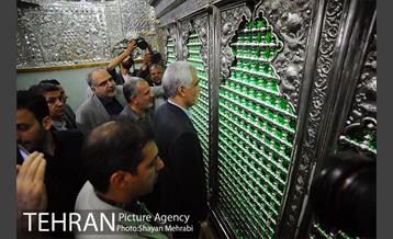 بازدید شهردار تهران از حرم عبدالعظیم حسنی(ع) به مناسبت روز تهران 6