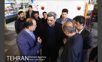 بازدید شهردار تهران از میدان میوه و تره بار ستارخان 5