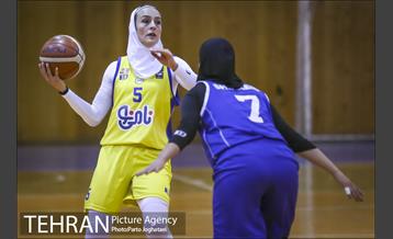 دیدار تیم های بسکتبال زنان گروه بهمن و نامی نو اصفهان 2