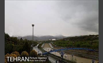 بهار بارانی تهران در روز طبیعت 9