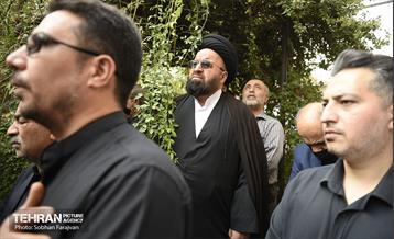 مراسم وداع با پیکر مطهر شهید عملیات تروریستی حرم شاهچراغ (ع) 18