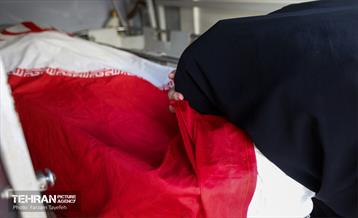 تشییع پیکر جانباز شهید سردار محمدحسین منصوری 12