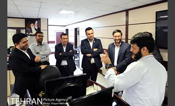 بازدید سرپرست مرکز ارتباطات از خبرگزاری فارس 11