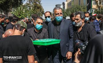 حضور شهردار تهران در مراسم پیاده روی جاماندگان اربعین حسینی 22