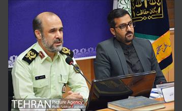 نشست خبری فرمانده یگان حفاظت شهرداری تهران 8