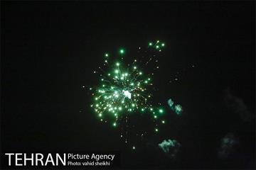 نورافشانی در میدان آزادی به مناسبت نیمه شعبان 4