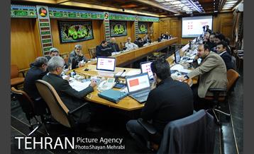 جلسه ستاد عالى برنامه سوم شهردارى تهران با حضور شهردار و رئیس شورای شهر تهران 2