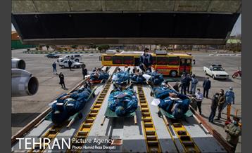 نخستین مانور امداد هوایی تهران در زمان بحران 24