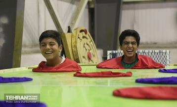 آیین افتتاحیه جشنواره نور و بازی‌های چوبی  20