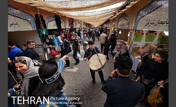 جشنواره نوروز در بازارچه ی خیابان باب همایون 9