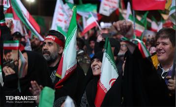 اجتماع مردم غیور تهران در قدردانی از همراهی جبهه مقاومت یمن 44