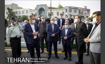 آیین افتتاح پروژه های ترافیکی منطقه 13 5