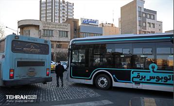 آغاز فعالیت اتوبوس‌های برقی جدید در ۳ خط اتوبوسرانی تهران  23