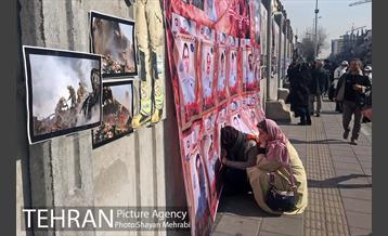 دومین سالگرد شهدای پلاسکو در محل این واقعه 16