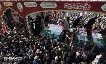 تشییع شهدای اقتدار ملی در تهران 21