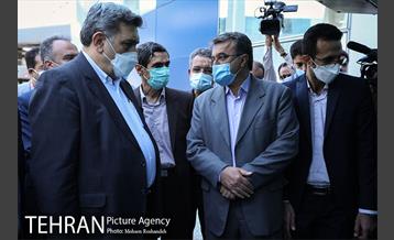 مراسم رونمایی از اتوبوس تمام برقی تولید داخل 22