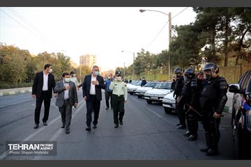 صبحگاه مشترک یگان حفاظت شهرداری تهران با حضور  شهردار تهران 7