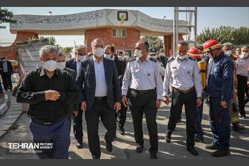 آیین گرامیداشت روز آتش نشان با حضور شهردار تهران 11