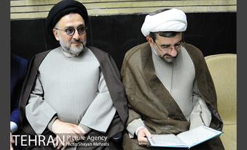 مراسم ختم حاجیه خانم طیبه هاشمی بهرمانی(همشیره هاشمی رفسنجانی) 8