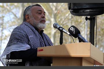 تشییع پیکر پاک و مطهر شهید گمنام در فدراسیون تیراندازی 8