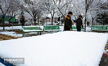 روز برفی در منطقه 8 36