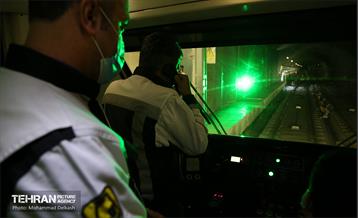 مانور عملیاتی دیریل قطار و تخلیه اضطراری مسافری