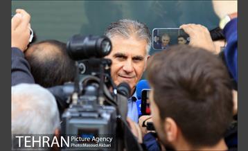 بدرقه ملی‌پوشان پیش از آخرین اردوی جام ملت ها 25