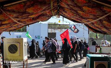 پیاده‌روی زائرین اربعین حسینی در مسیر نجف به کربلا 4