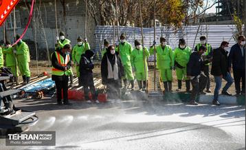 مانور سراسری برف روبی در منطقه 1 تهران 31
