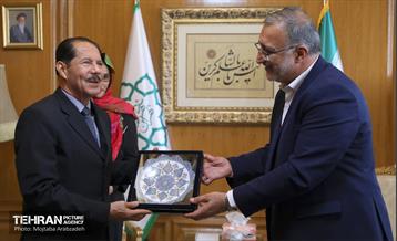 دیدار وزیر حمل و نقل و شهردار ماناگوئا (نیکاراگوئه) با شهردار تهران