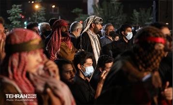 تعزیه خوانی در باغ راه حضرت زهرا(س) 15