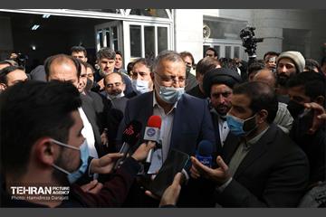 دیدار مردمی شهردار تهران در مسجد امیر المومنین باغ اذری 3