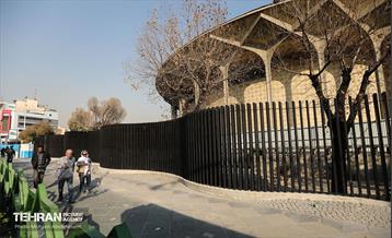 اینجا کارگاهه؛ محوطه سازی حریم تئاتر شهر 42