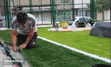 آماده سازی پروژه های عمرانی منطقه ۴